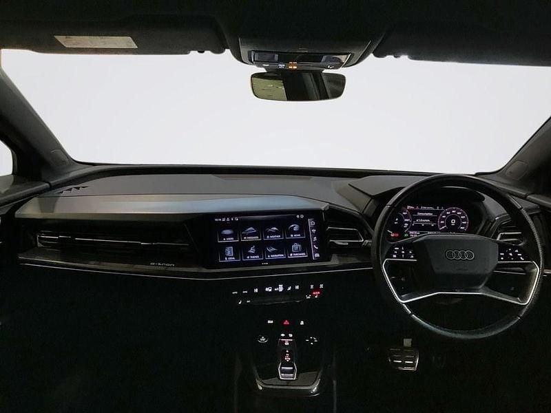 Used Audi Q4 e-tron S-Line 150 kW (204 HP) 2022 Black SUV