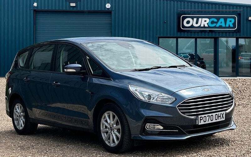 Blue Used 2020 Ford S-MAX Zetec MPV | £15,898 (Fair price) - Image 1/4