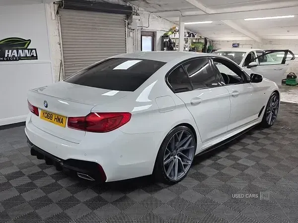 Used BMW 520 M Sport 2018 White Sedan
