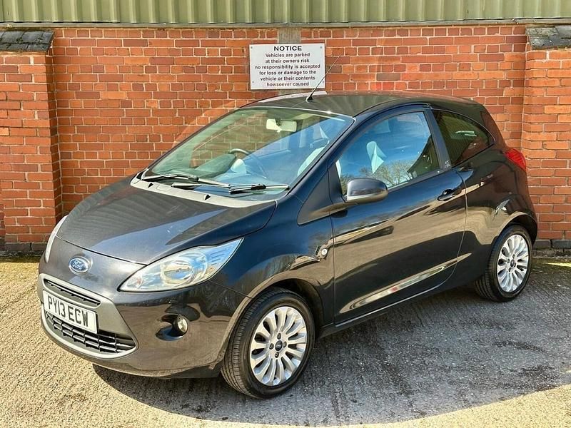 Used Ford Ka Zetec 69 HP (50 kW) 2013 Black Hatchback