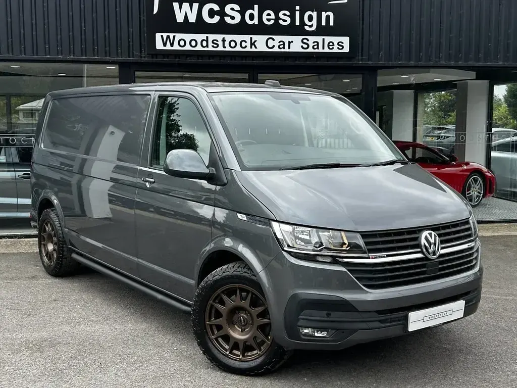 Used VW T6.1 Highline 204 HP (150 kW) 2021 Grey Van