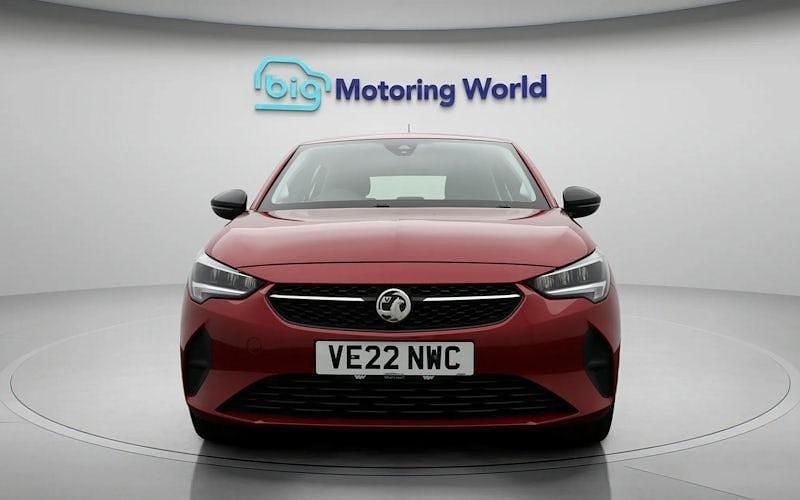 Used Vauxhall Corsa Design Edition 75 HP (55 kW) 2022 Red Hatchback