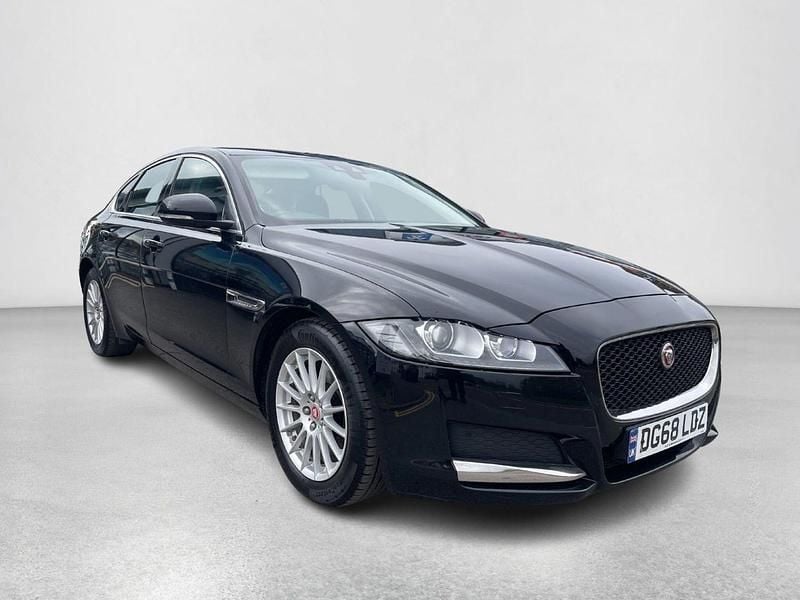 Black Used 2018 Jaguar XF Prestige Sedan | £6,899 (Good price) - Image 1/4