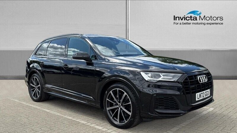 Black Used 2022 Audi Q7 Black Edition SUV | £41,799 (A bit pricey) - Image 1/4