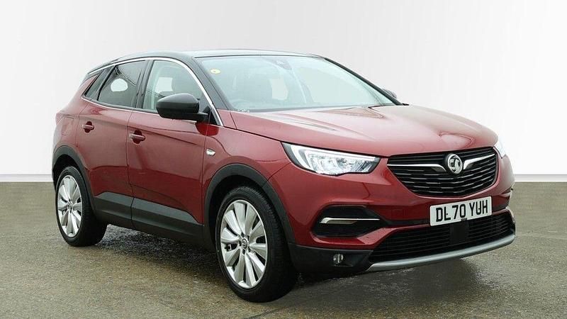 Used Vauxhall Grandland X Elite 130 HP (95 kW) 2020 Red SUV