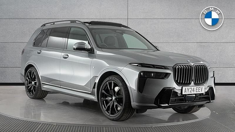 Grey Used 2024 BMW X7 M Sport SUV | £71,850 (Fair price) - Image 1/4
