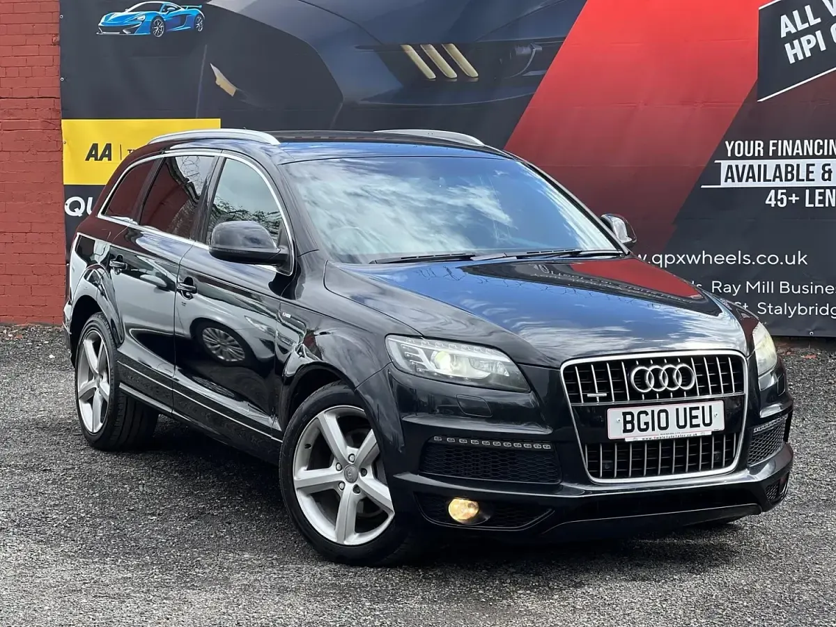 Used Audi Q7 S-Line 2010 Black SUV