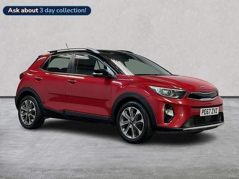 Red Used 2017 Kia Stonic First Edition SUV | £8,250 (Expensive) - Image 1/4