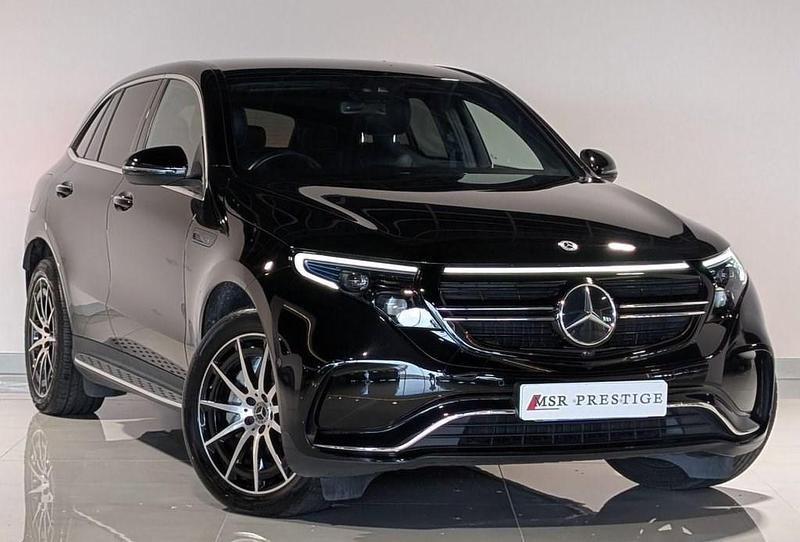 Used Mercedes EQC400 AMG line 300 kW (408 HP) 2020 Black SUV