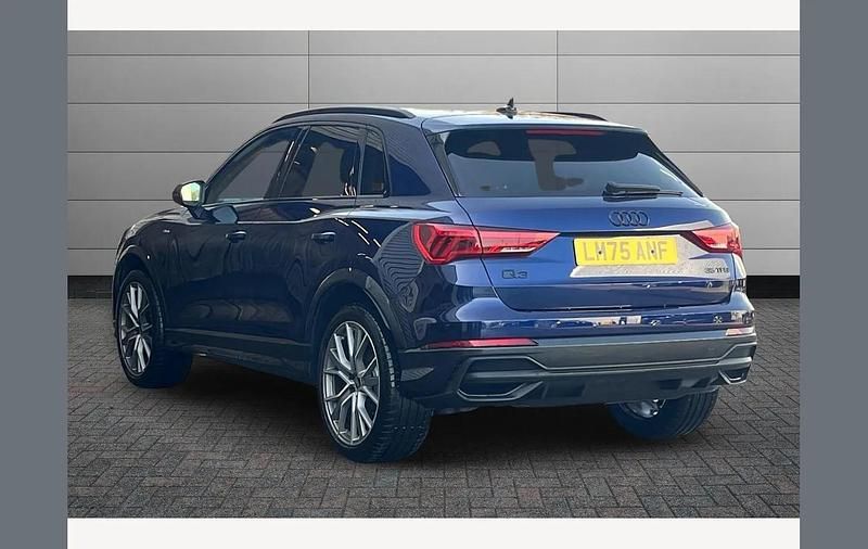 Used Audi Q3 Black Edition 150 HP (110 kW) 2025 Navarra blue SUV