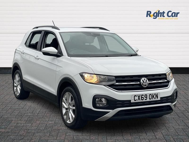 White Used 2019 VW T-Cross SE SUV | £12,999 (Fair price) - Image 1/4