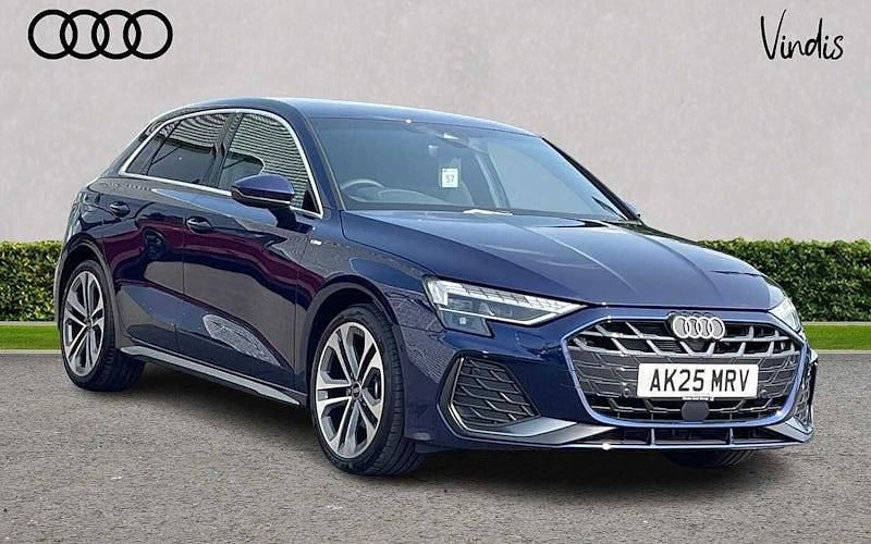 Used 2025 Audi A3 Sportback S-Line Hatchback | £28,788 (Expensive) - Image 1/4