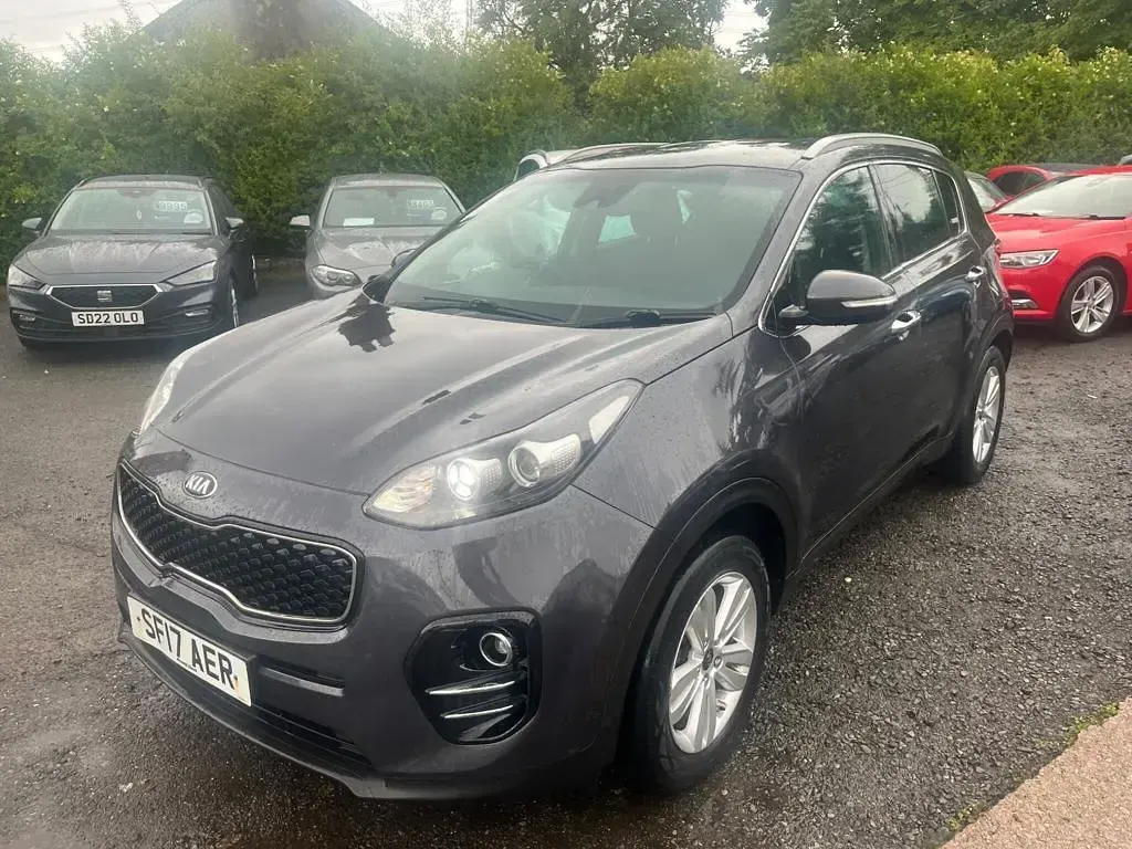 Used Kia Sportage 115 HP (84 kW) 2017 Silver SUV