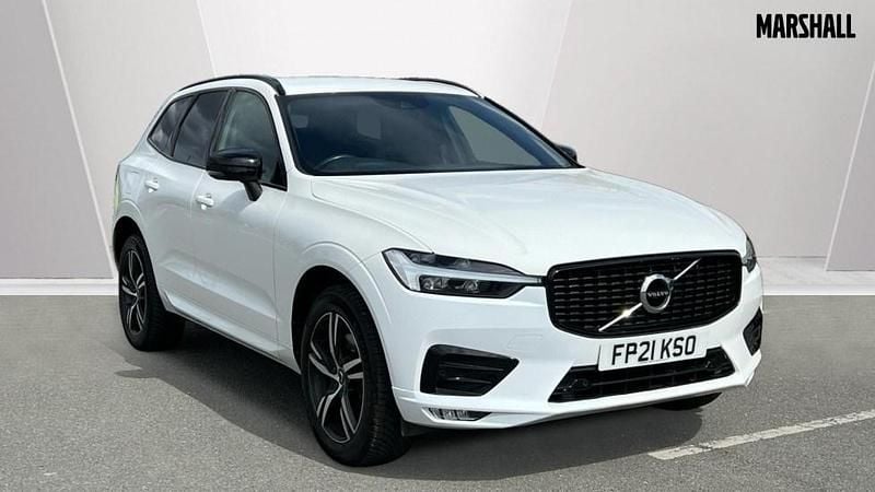 White Used 2021 Volvo XC60 R-Design SUV | £19,289 (Good price) - Image 1/4
