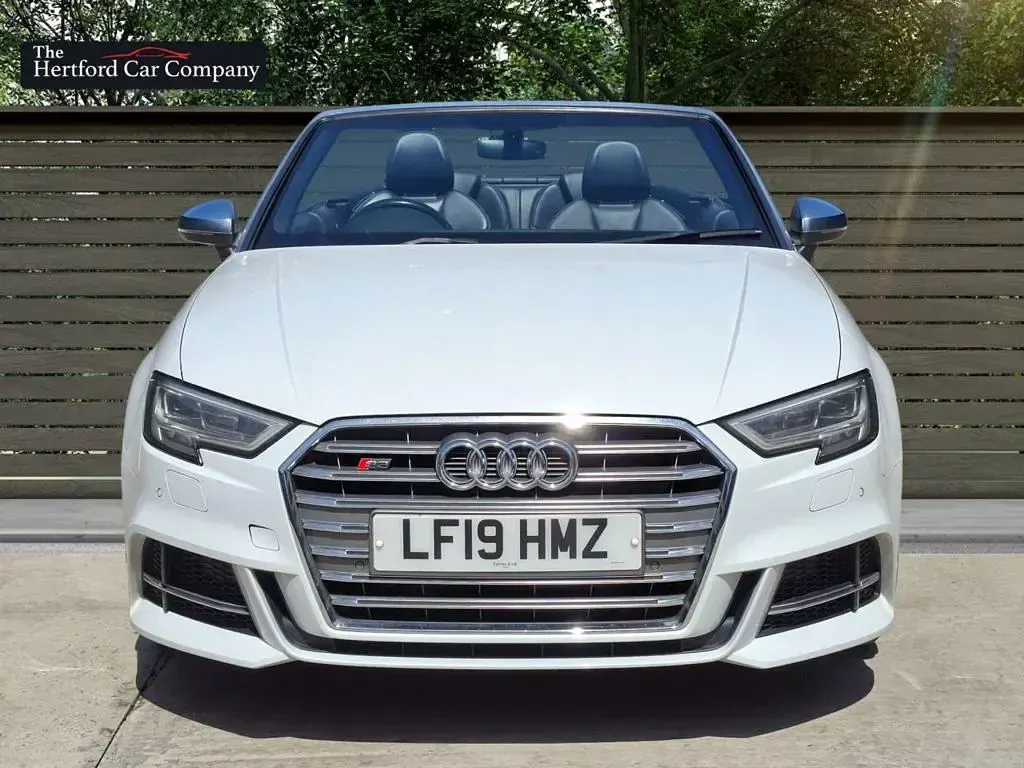 Used Audi S3 Cabriolet Advanced 300 HP (220 kW) 2019 White Cabriolet
