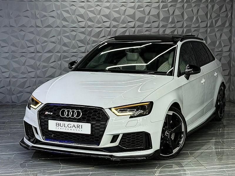 Used Audi RS3 Comfort 400 HP (294 kW) 2018 White Sedan