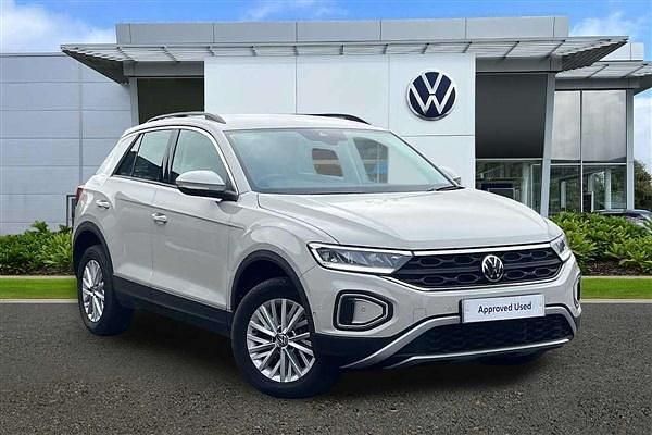 Grey Used 2022 VW T-Roc Life SUV | £21,543 (Fair price) - Image 1/4