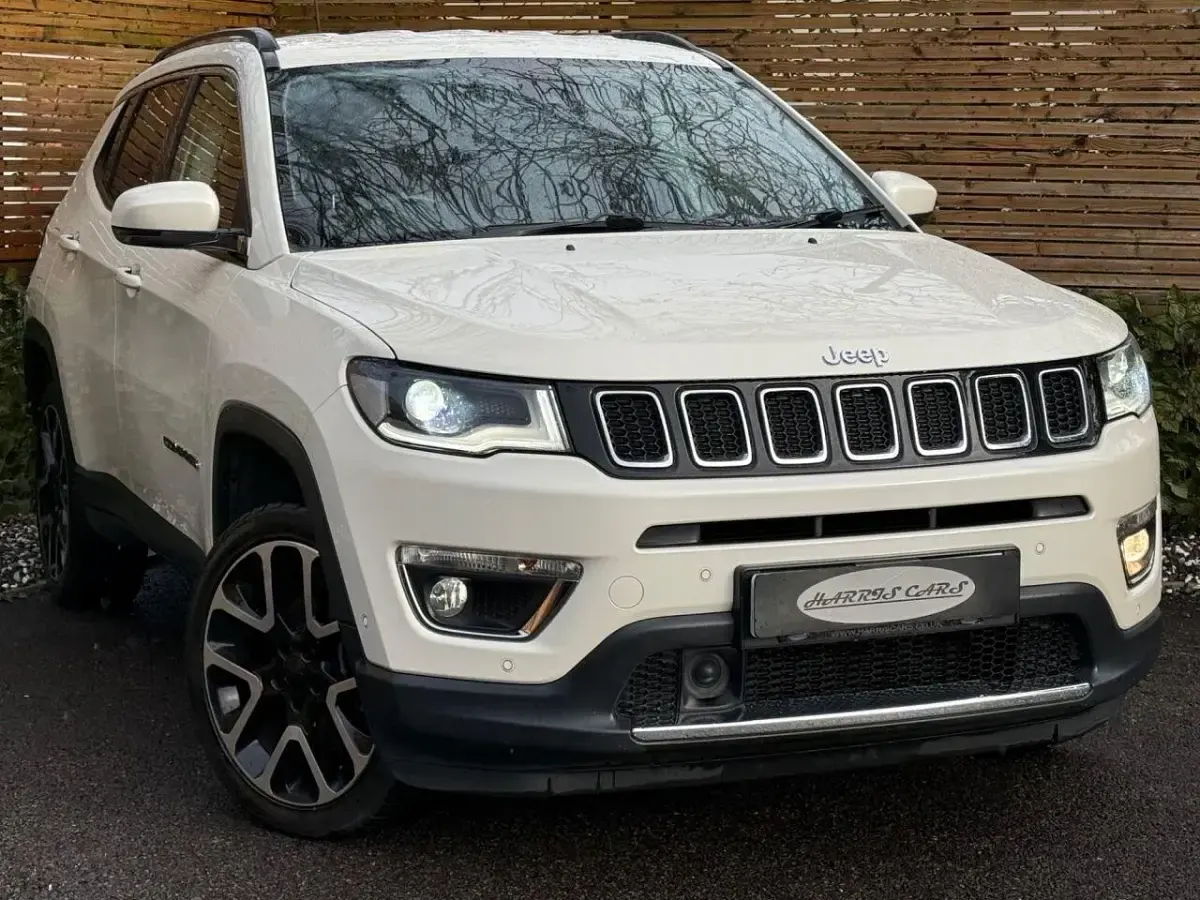 Used Jeep Compass Limited 140 HP (102 kW) 2019 White SUV