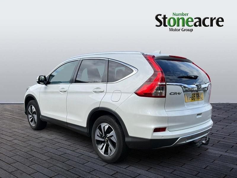 Begagnad Honda CR-V SR 155 HK (114 kW) 2015 Vit SUV