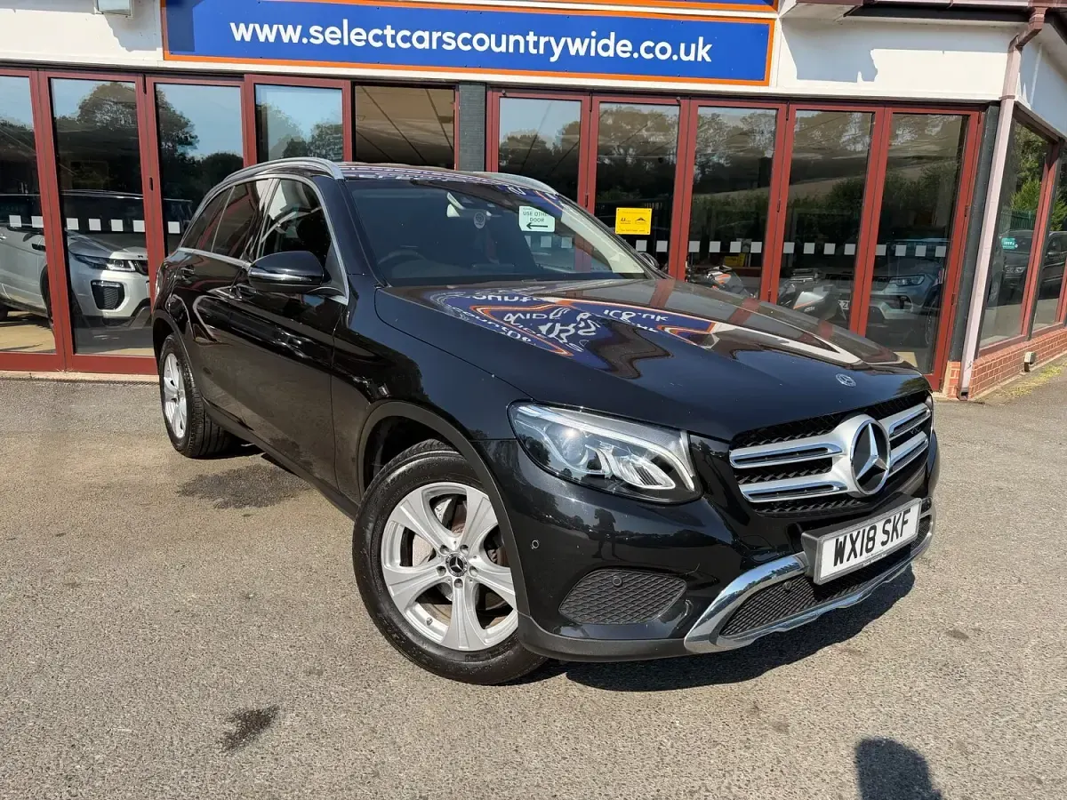 Used Mercedes GLC220 170 HP (125 kW) 2018 Black SUV