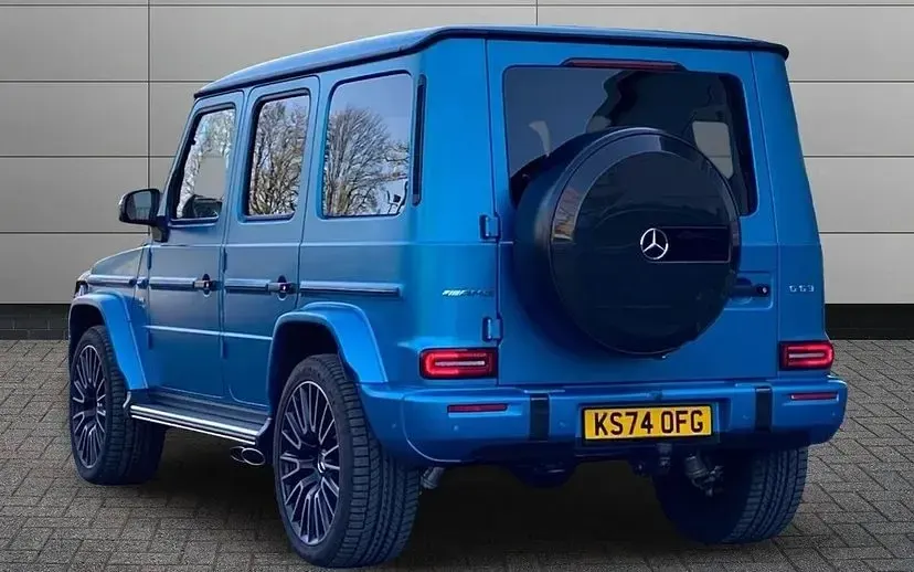 Used Mercedes G63 AMG Edition 597 HP (439 kW) 2025 Brilliant blue SUV