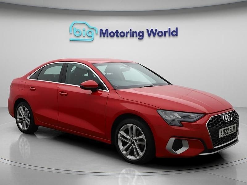 Red Used 2022 Audi A3 Sport Sedan | £17,200 (Super price) - Image 1/4