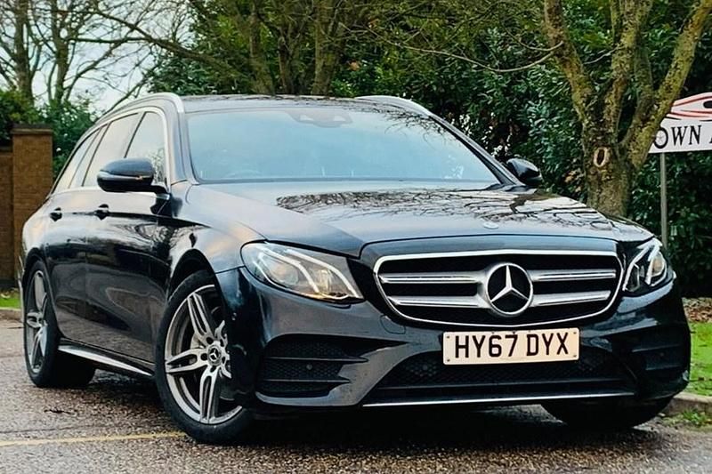 Black Used 2017 Mercedes E220 AMG line Estate | £12,990 (Good price) - Image 1/1