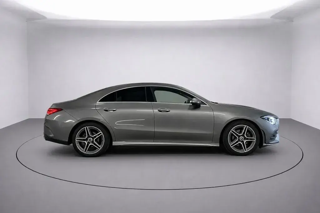 Used Mercedes CLA180 AMG line 136 HP (100 kW) 2019 Grey Coupe