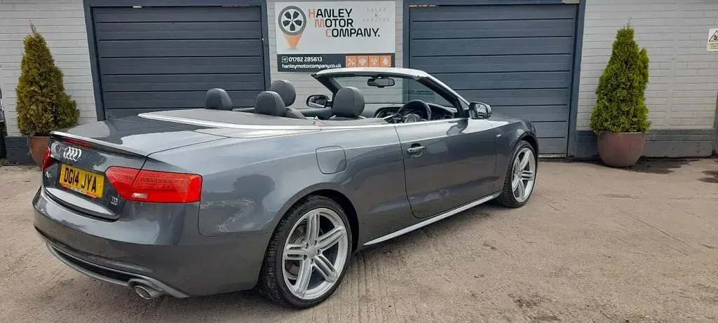 Used Audi A5 Cabriolet S-Line 2014 Grey Cabriolet