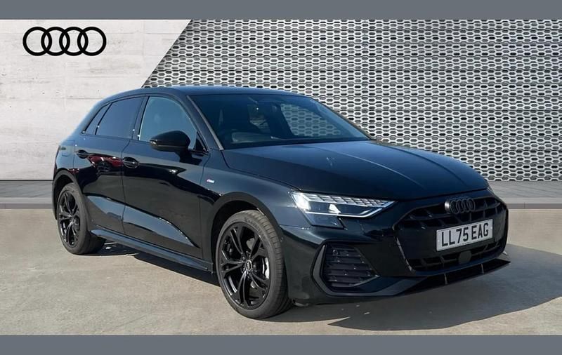 Used Audi A3 e-tron Black Edition 200 HP (147 kW) 2025 Black Hatchback