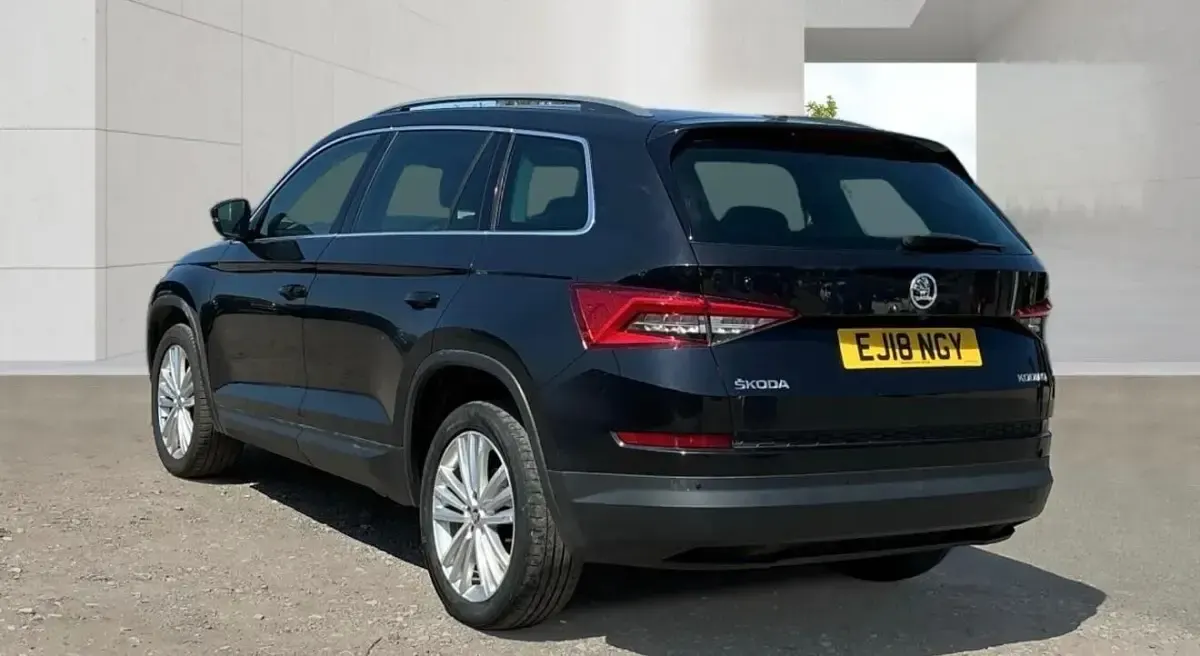 Used Skoda Kodiaq SE L 150 HP (110 kW) 2018 Black SUV