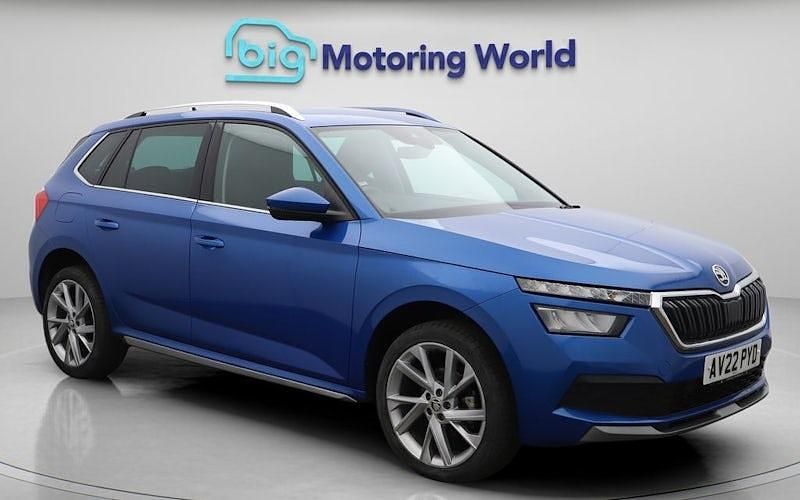 Used Skoda Kamiq SE L Executive 150 HP (110 kW) 2022 Blue SUV