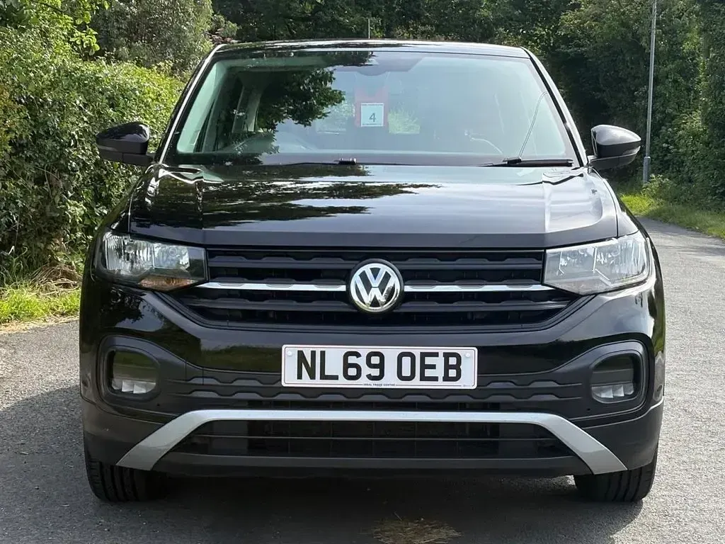 Used VW T-Cross S 95 HP (69 kW) 2019 Black SUV
