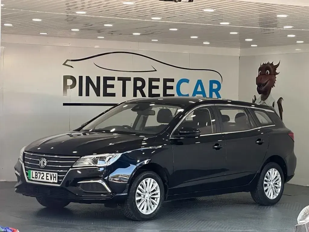 Second-hand MG MG5 EV Excite 114 kW (156 CP) 2022 Negru Break