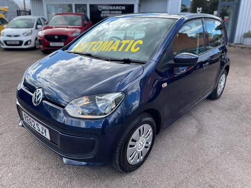 Used VW up! move up! 60 HP (44 kW) 2012 Blue Hatchback