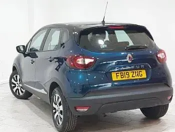 Used Renault Captur Play 90 HP (66 kW) 2019 Blue SUV
