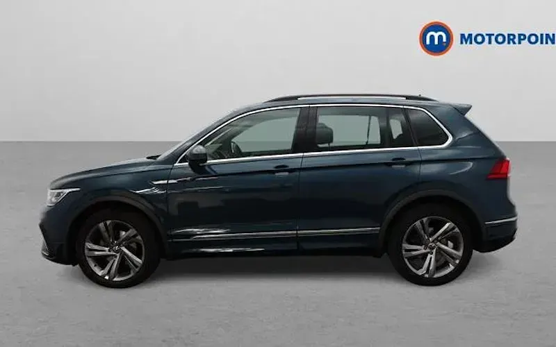 Used VW Tiguan R-line Edition 150 HP (110 kW) 2023 Blue SUV