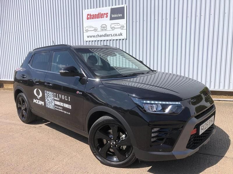 Black Used 2025 Ssangyong (KGM) Tivoli SUV | £21,990 - Image 1/4
