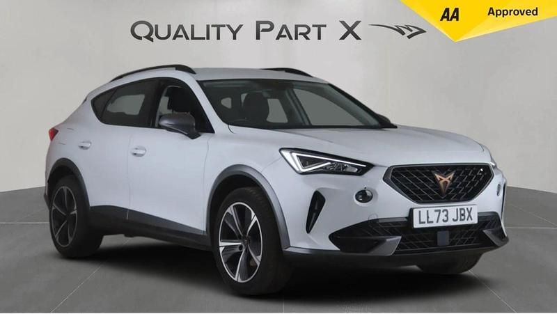 Used Cupra Formentor 204 HP (150 kW) 2023 White SUV