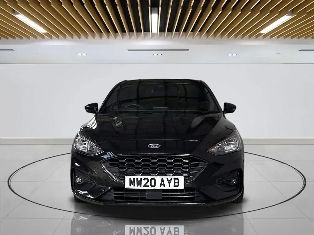 Used Ford Focus ST-Line 125 HP (91 kW) 2020 Black Hatchback