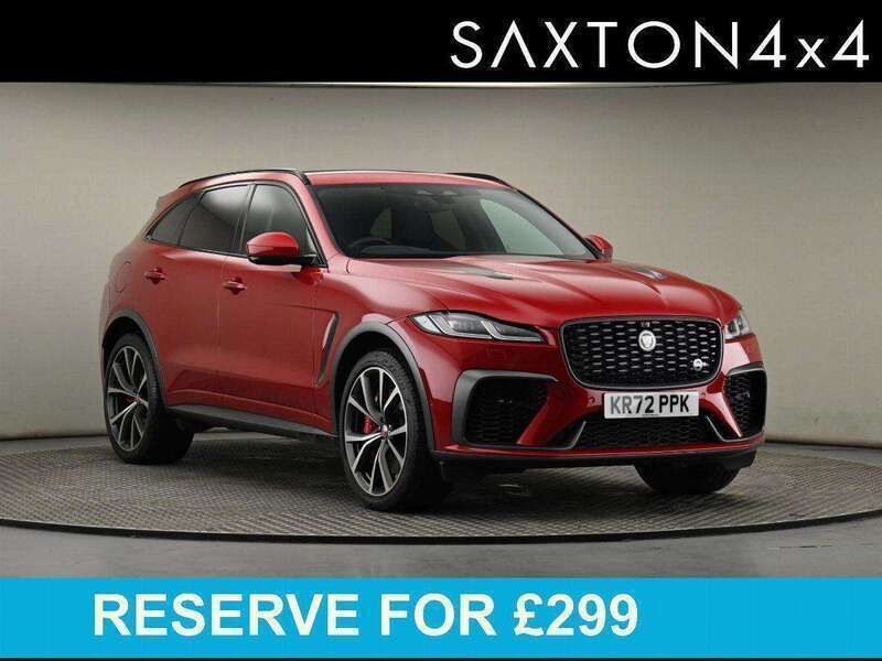 Red Used 2022 Jaguar F-Pace SVR SUV | £54,200 - Image 1/4