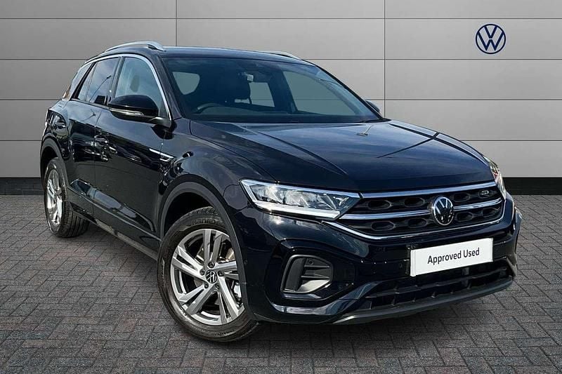Black Used 2024 VW T-Roc R-line SUV | £27,991 (Fair price) - Image 1/4