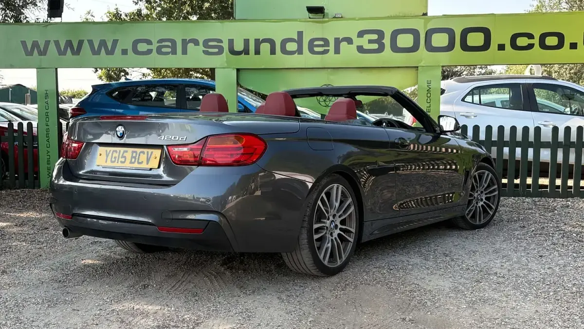 Used BMW 420 Cabriolet M Sport 2015 Grey Cabriolet