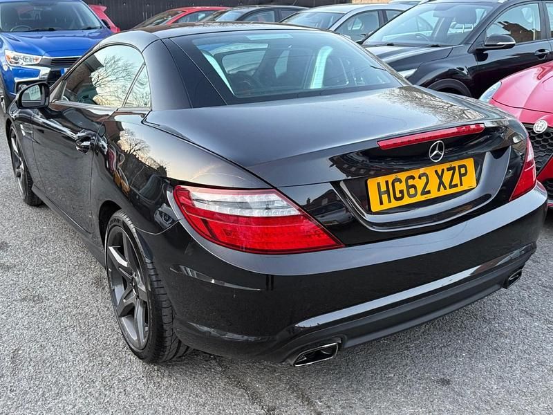 Used Mercedes SLK200 AMG 184 HP (135 kW) 2013 Black Cabriolet