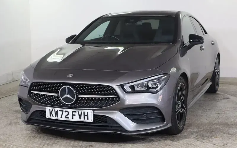 Used Mercedes CLA180 AMG line 136 HP (100 kW) 2022 Grey Coupe