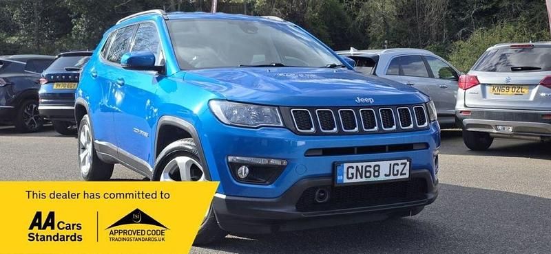 Used Jeep Compass Longitude 120 HP (88 kW) 2018 Blue SUV