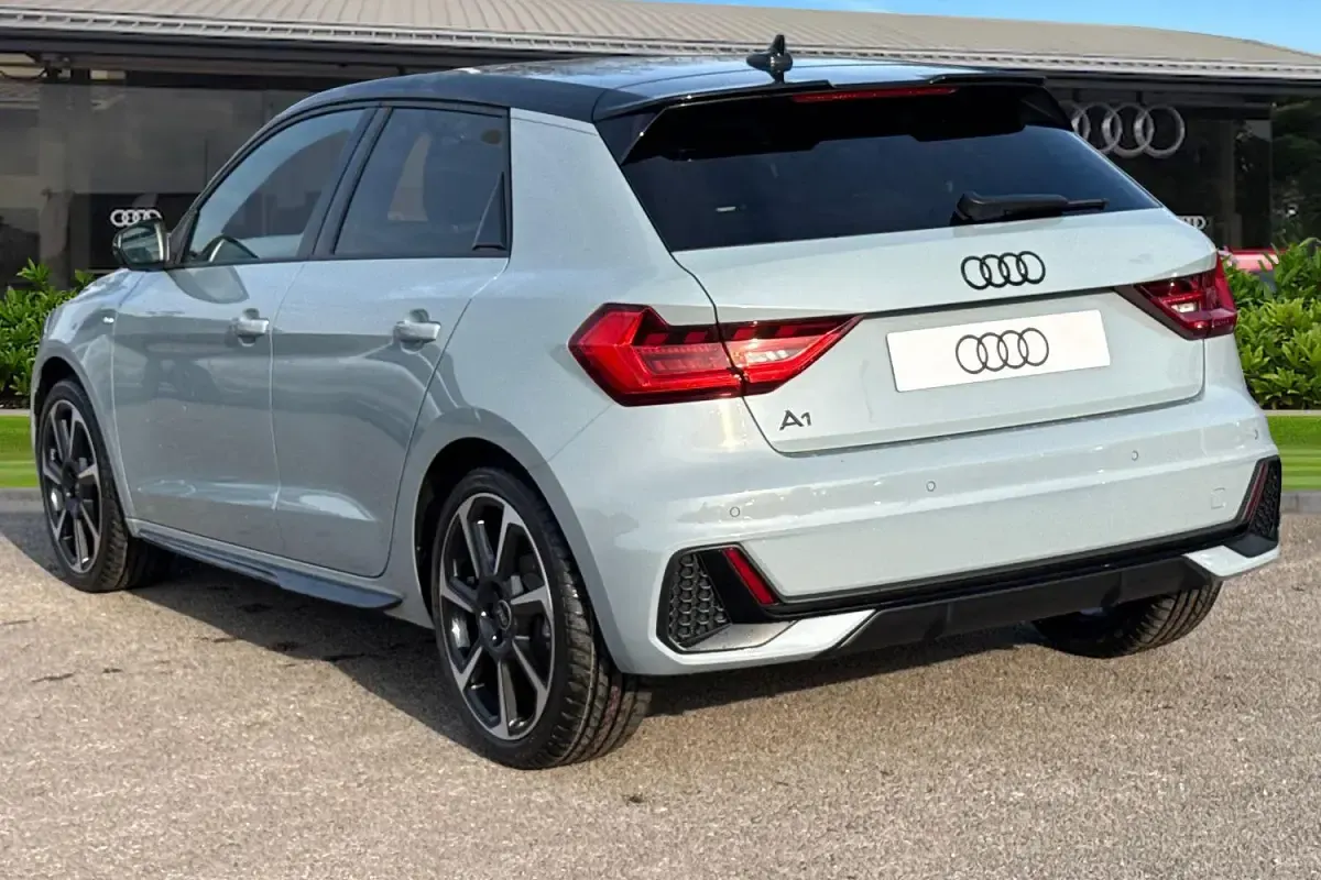 New Audi A1 Sportback Black Edition 2026 Grey Hatchback