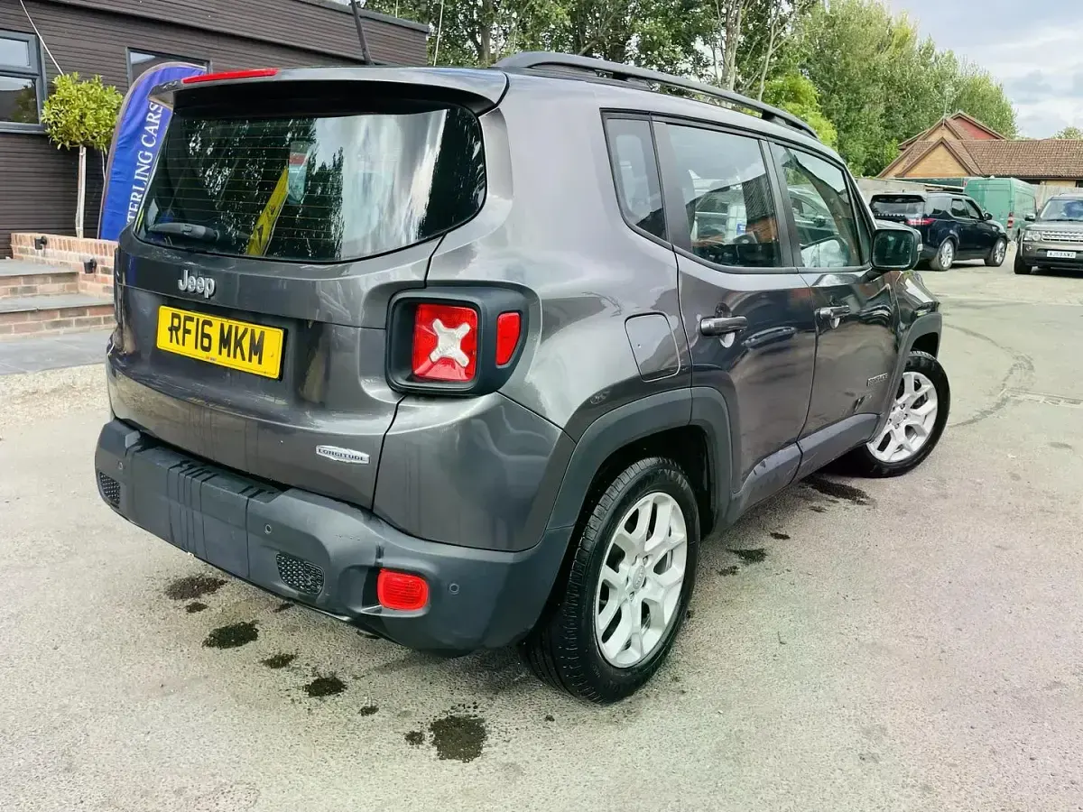 Used Jeep Renegade Longitude 140 HP (102 kW) 2016 Grey SUV