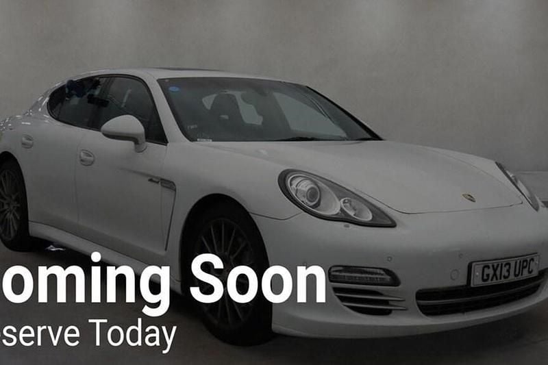 Used Porsche Panamera Platinum Edition 250 HP (183 kW) 2013 White Hatchback