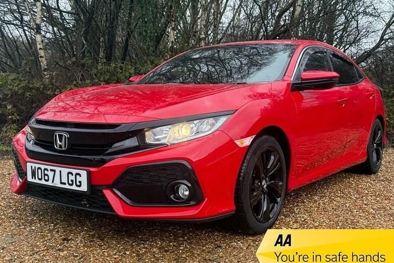 Used Honda Civic SR 129 HP (94 kW) 2018 Red Hatchback